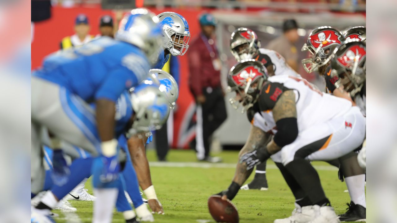 Buccaneers preseason 33-30 loss to the Lions at Raymond James Stadium