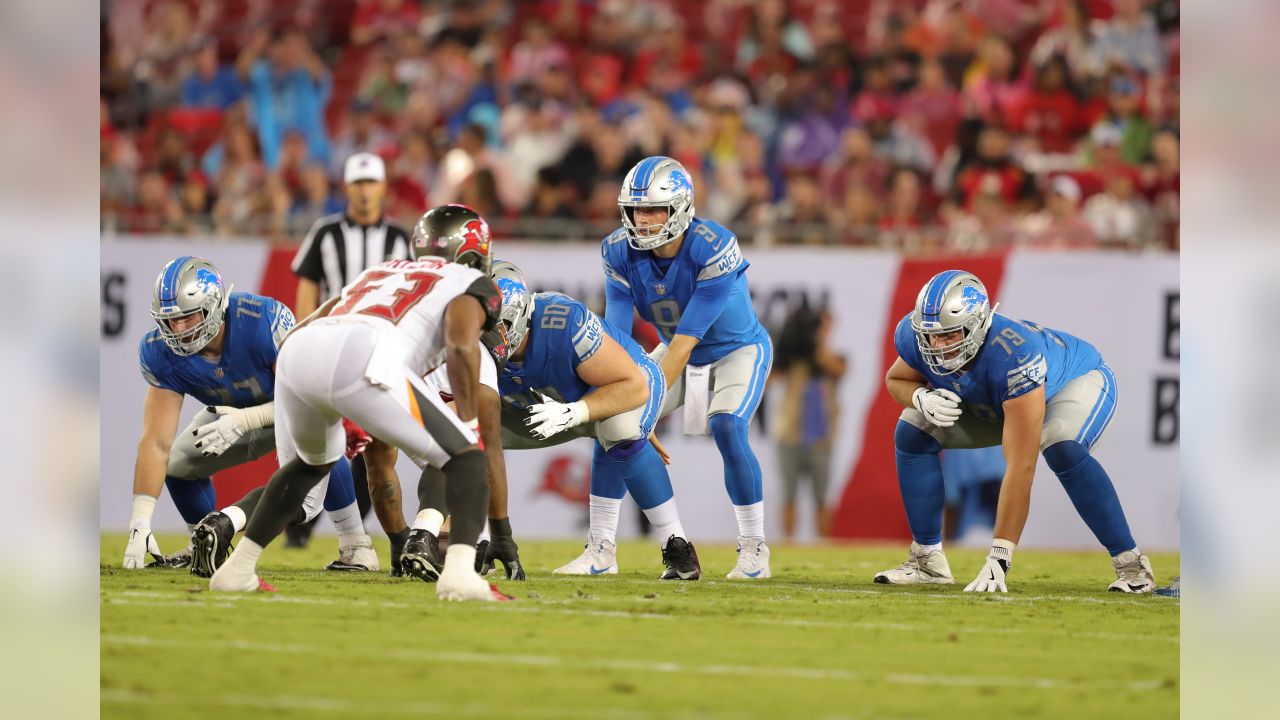 Buccaneers preseason 33-30 loss to the Lions at Raymond James Stadium