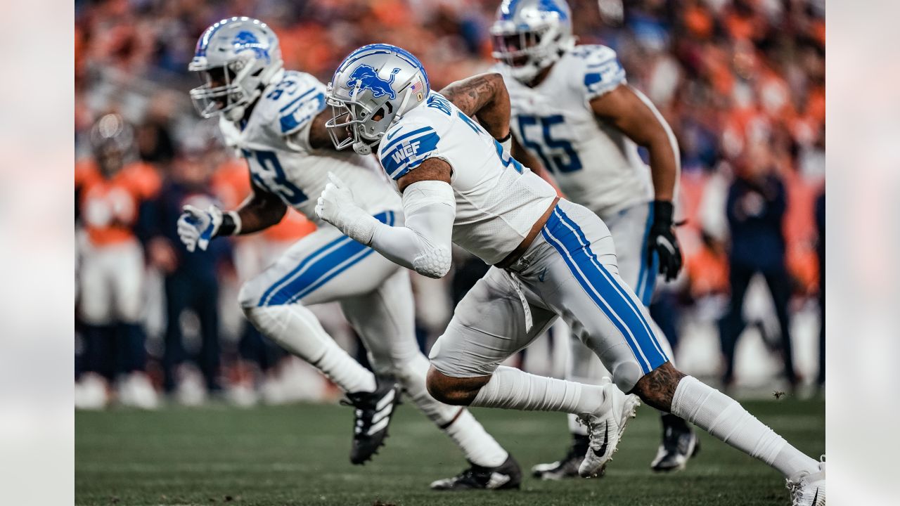 Rookie CB Jerry Jacobs leaves Lions-Broncos game with knee injury