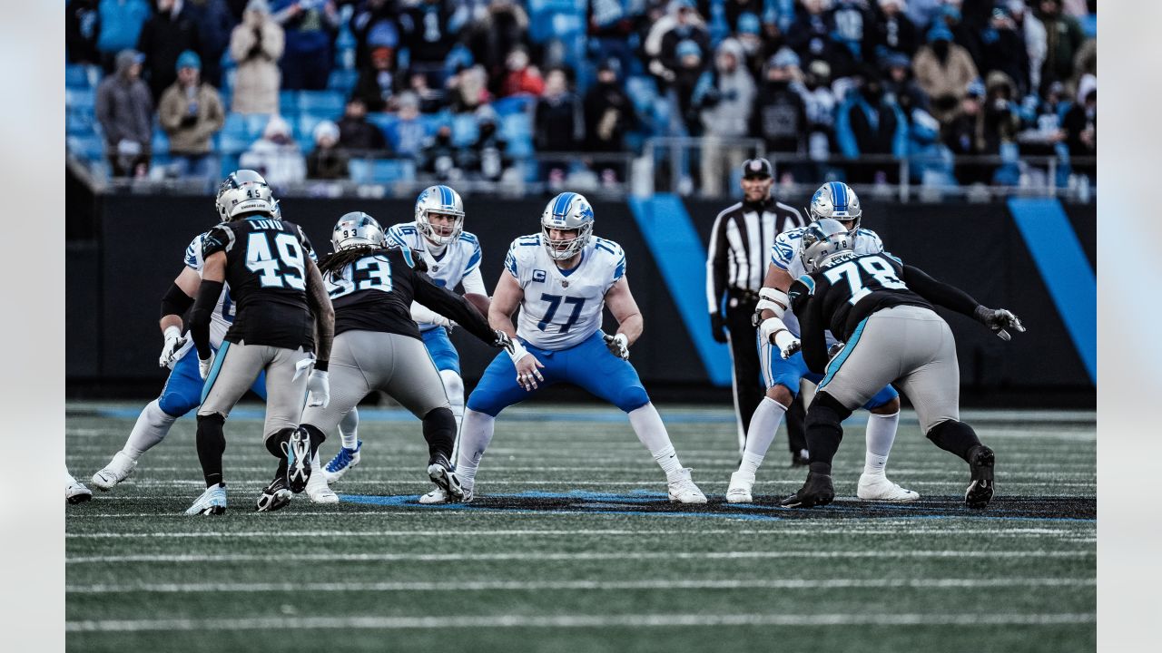 Carolina Panthers quarterback Bryce Young (9) runs with the ball against  the Detroit Lions during a preseason NFL football game Friday, Aug. 25,  2023, in Charlotte, N.C. (AP Photo/Jacob Kupferman Stock Photo - Alamy