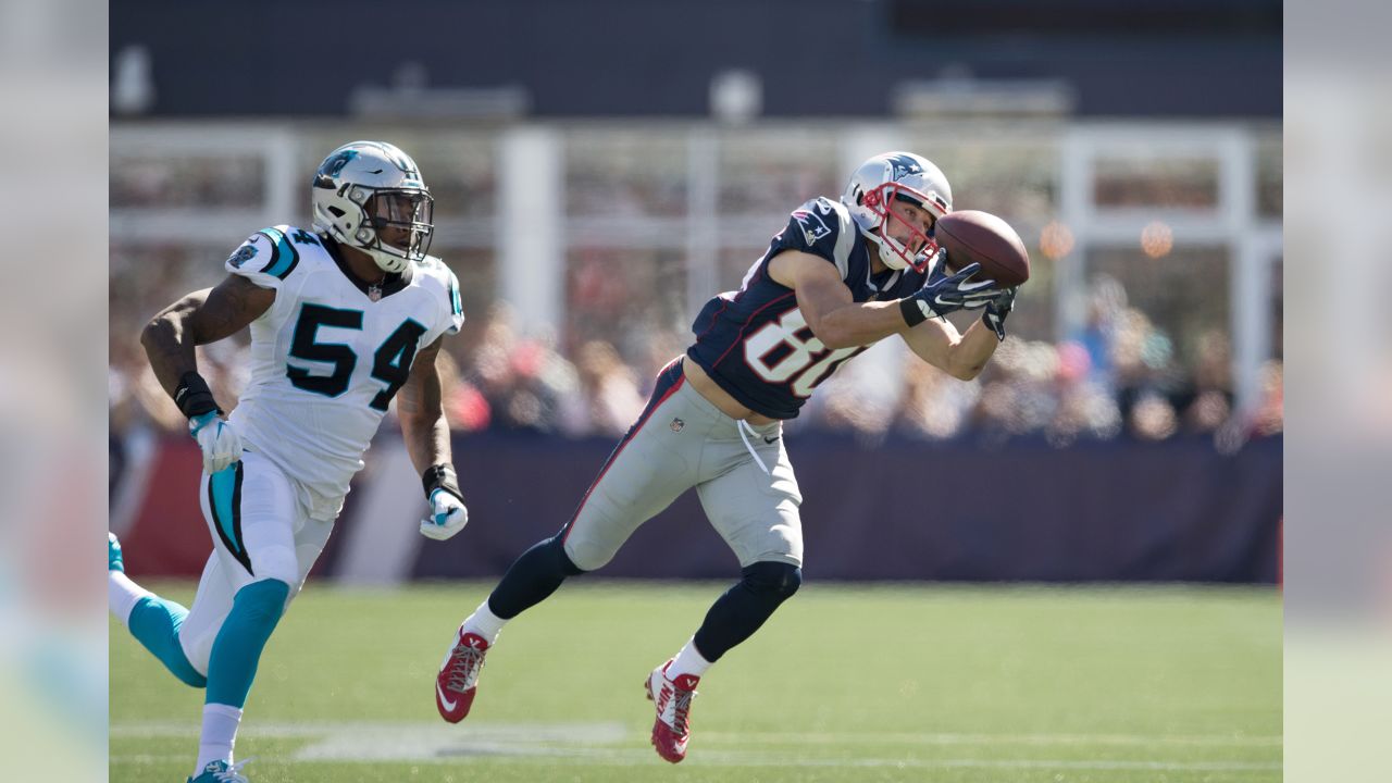 FOXBOROUGH, MA - AUGUST 19: Carolina Panthers wide receiver Ra