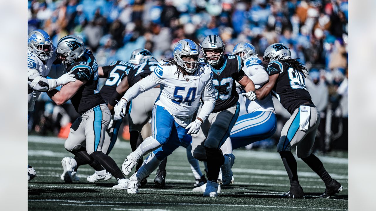 Detroit Lions running back Craig Reynolds (13) looks on against the  Carolina Panthers during a preseason NFL football game Friday, Aug. 25,  2023, in Charlotte, N.C. (AP Photo/Jacob Kupferman Stock Photo - Alamy