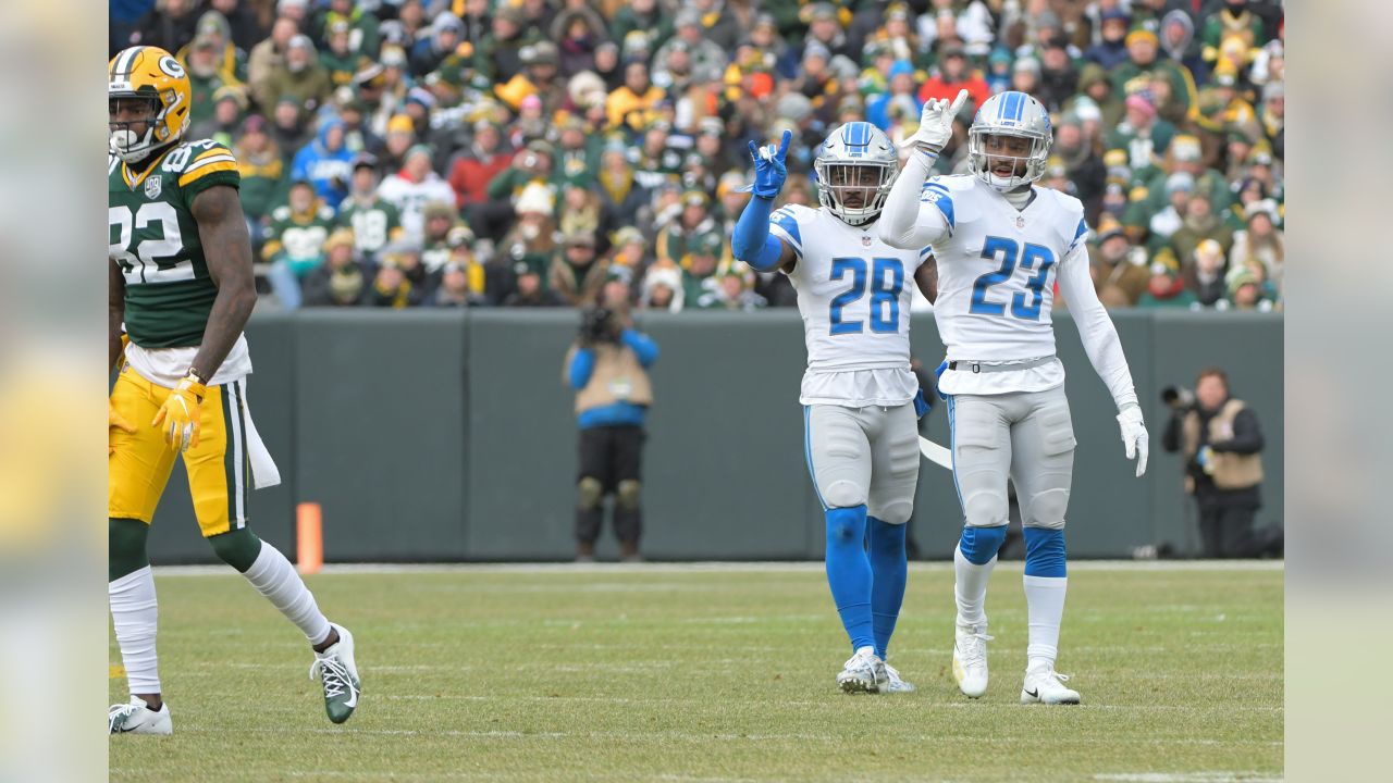 Detroit Lions' Darius Slay gets Aaron Rodgers' jersey: 'It touched me'