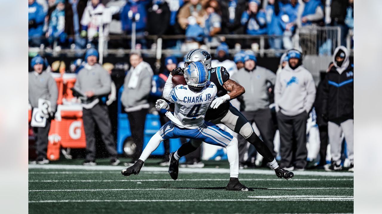 Carolina Panthers quarterback Bryce Young (9) runs with the ball against the  Detroit Lions during a preseason NFL football game Friday, Aug. 25, 2023, in  Charlotte, N.C. (AP Photo/Jacob Kupferman Stock Photo - Alamy