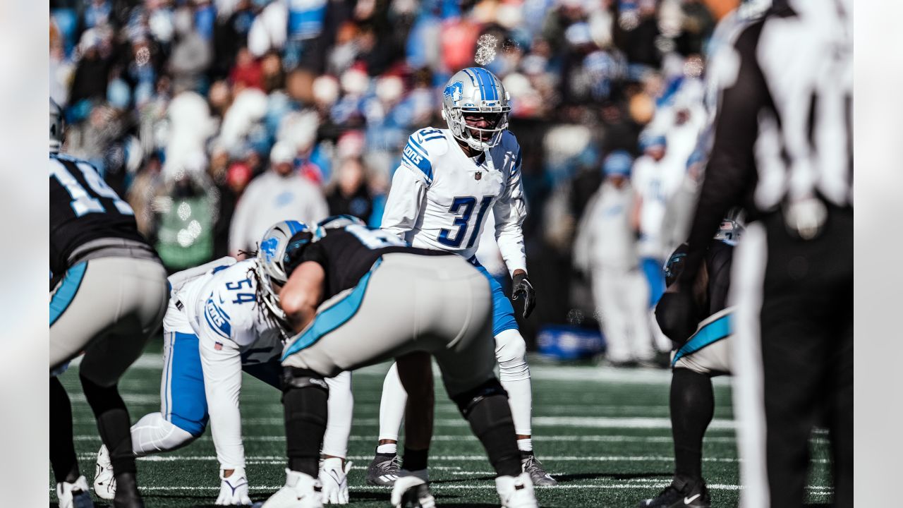 Detroit Lions running back Craig Reynolds (13) looks on against the  Carolina Panthers during a preseason NFL football game Friday, Aug. 25,  2023, in Charlotte, N.C. (AP Photo/Jacob Kupferman Stock Photo - Alamy