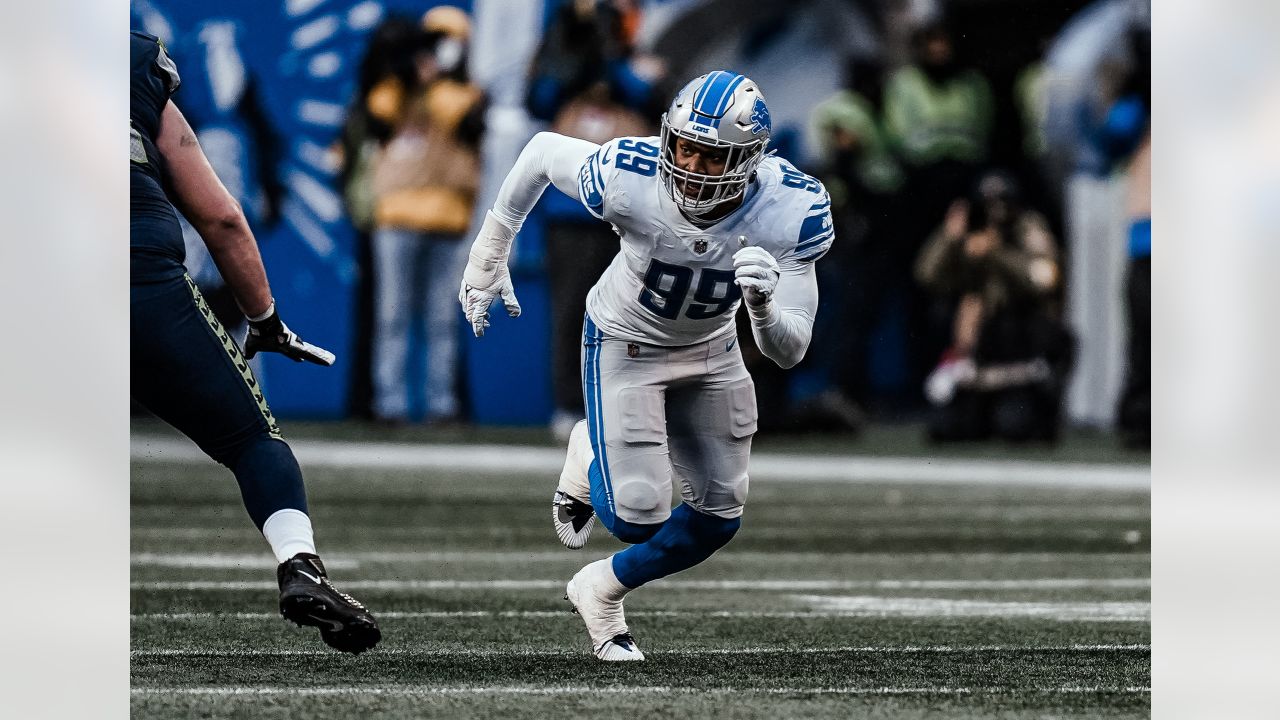 Detroit Lions wide receiver Amon-Ra St. Brown (14) runs the ball against  the Jacksonville Jaguars during an NFL football game, Sunday, Dec. 4, 2022,  in Detroit. (AP Photo/Rick Osentoski Stock Photo - Alamy