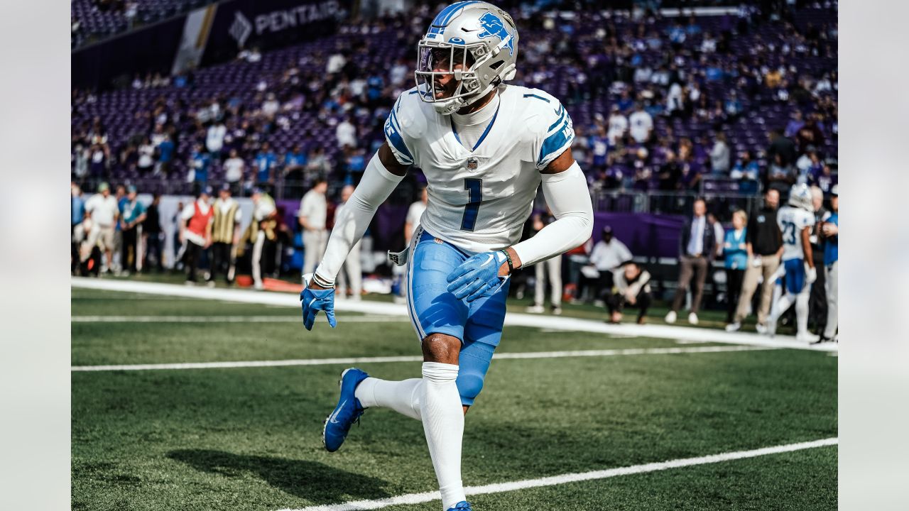 Detroit Lions linebacker Anthony Pittman (57) in action during the second  half of an NFL football game against the Minnesota Vikings, Sunday, Sept.  25, 2022 in Minneapolis. (AP Photo/Stacy Bengs Stock Photo - Alamy