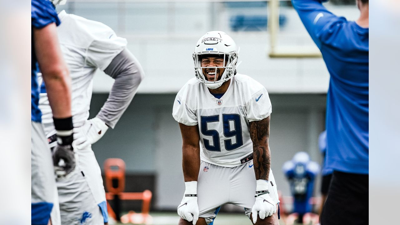 Detroit Lions rookie LB Derrick Barnes draws his inspiration from