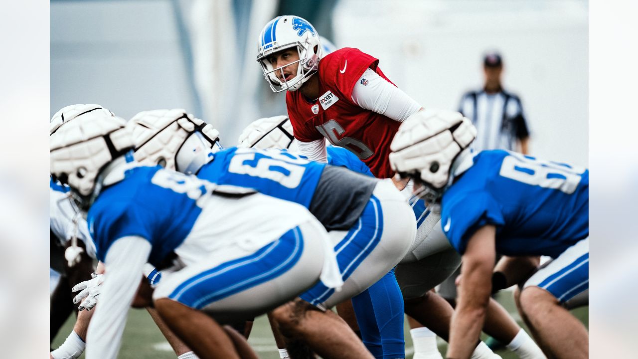 Jared Goff, Malcolm Rodriguez, and D'Andre Swift meet the media after Lions  and Colts joint practice 