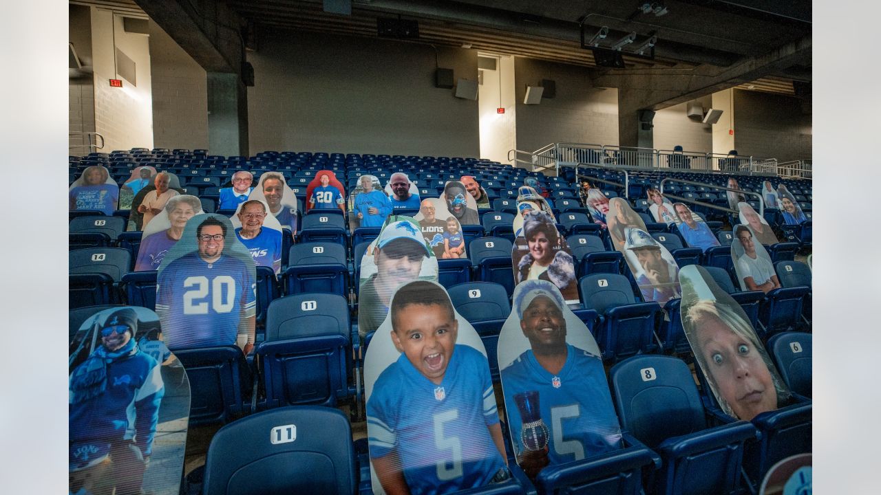 Detroit Lions offer fan cutouts for home games during pandemic