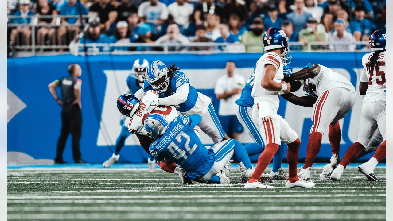 Observations from the Detroit Lions' preseason Week 1 victory over the New  York Giants