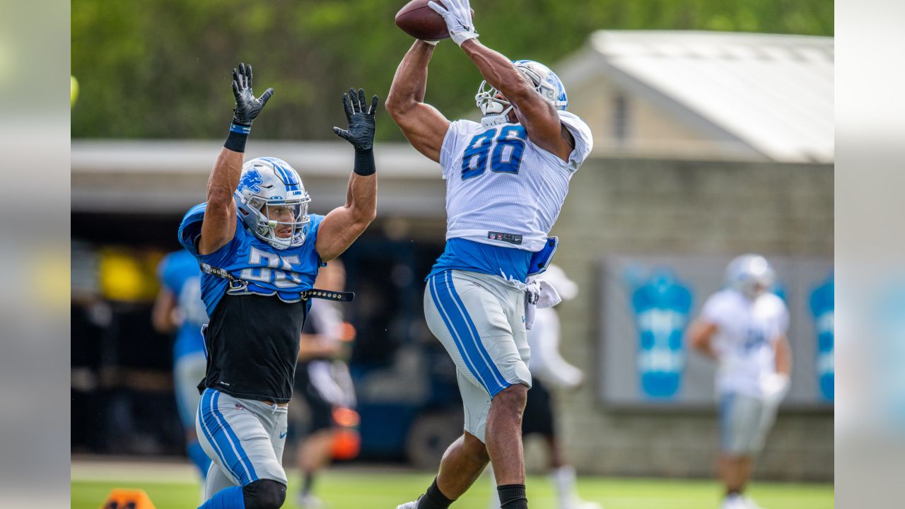 Detroit Lions TE T.J. Hockenson misses practice, Trey Flowers returns