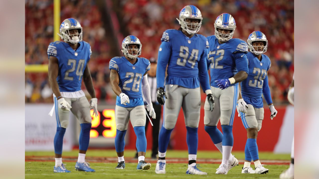 Buccaneers preseason 33-30 loss to the Lions at Raymond James Stadium