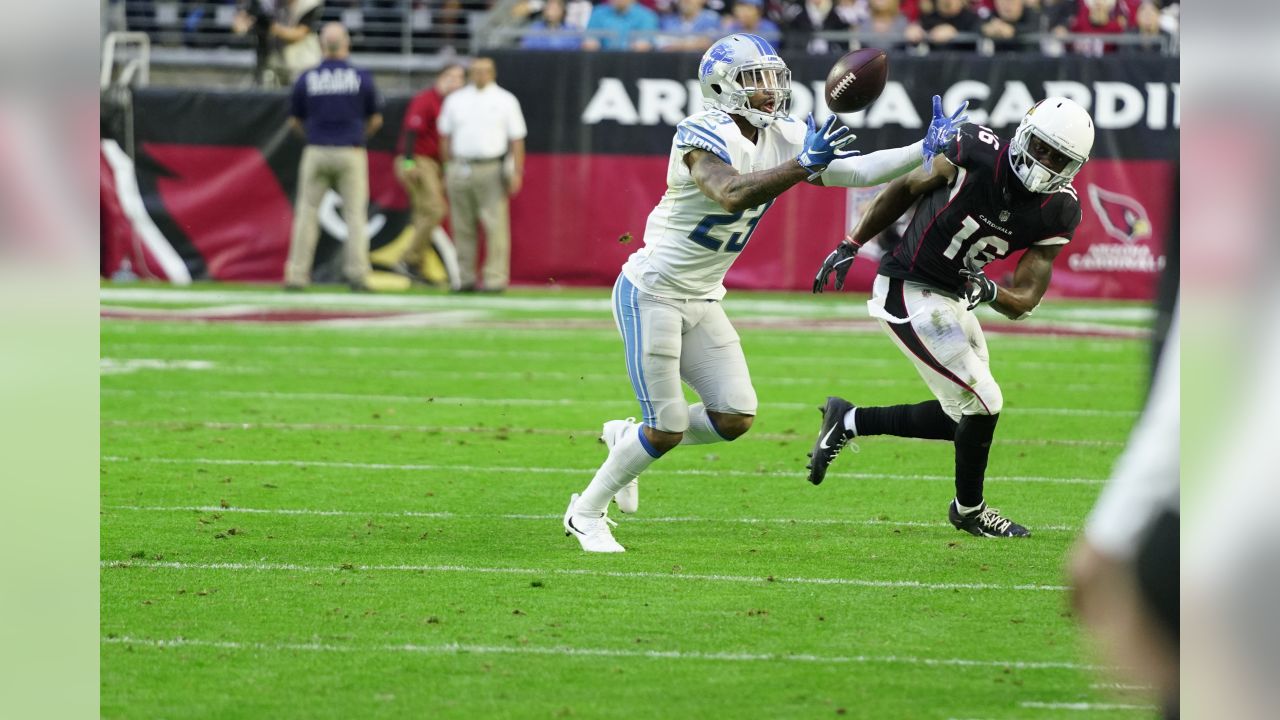 Slay returns interception for TD, Lions beat Arizona 17-3