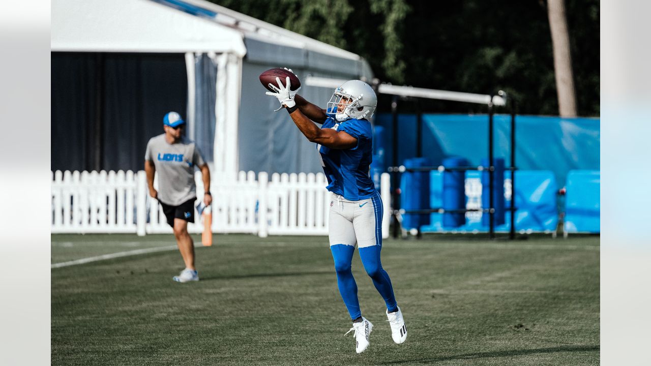 RB David Montgomery talks Detroit Lions scrimmage, running back room & more