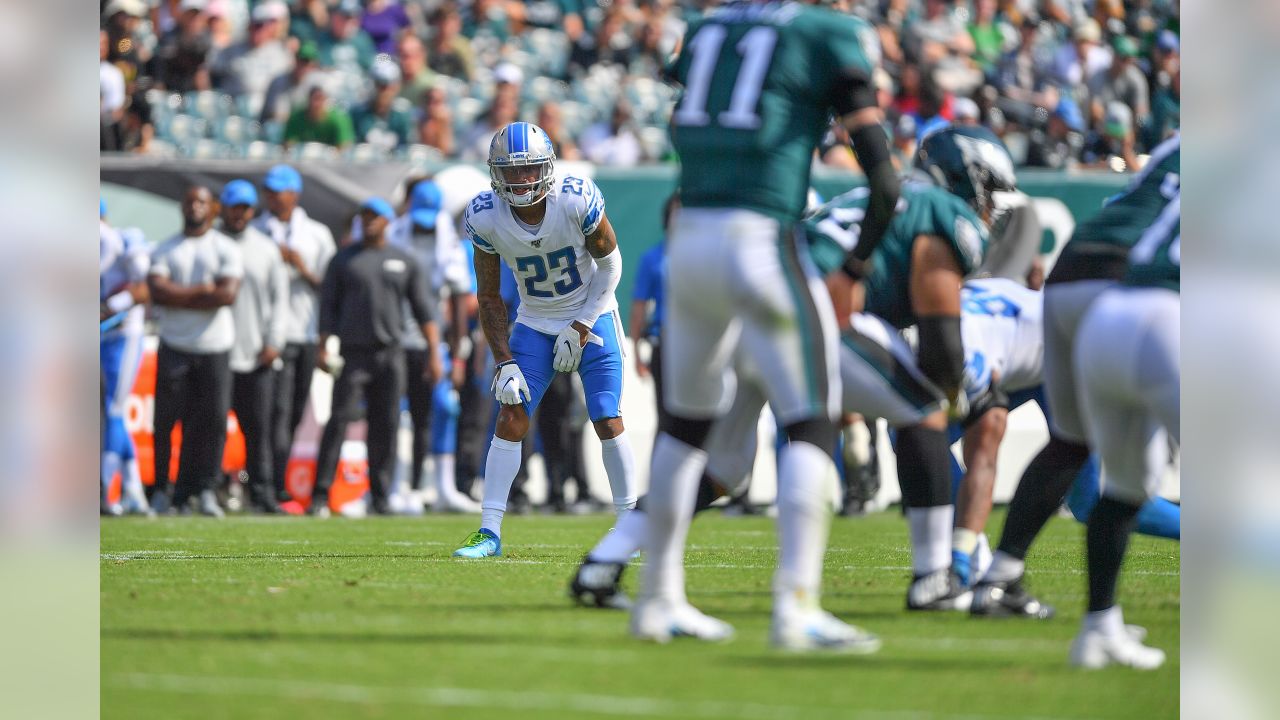 Darius Slay with a frantic fumble return for an Eagles' touchdown