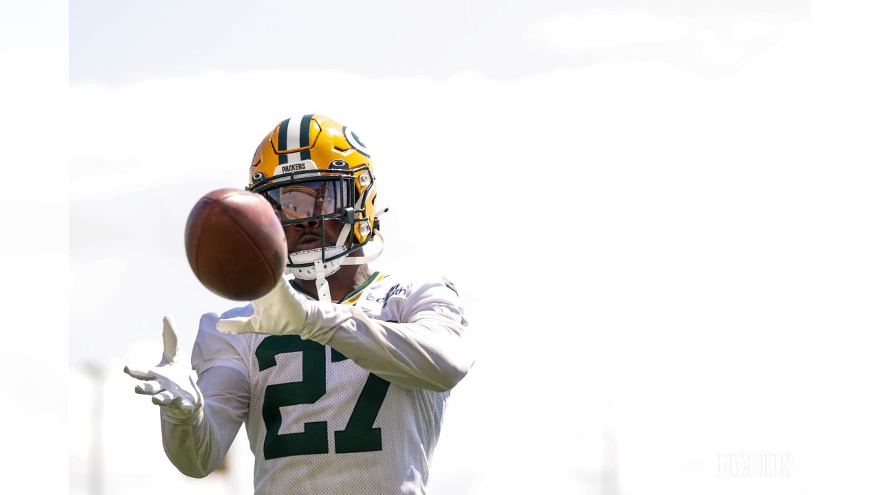 Green Bay, Wisconsin, USA. 18th Sep, 2022. Green Bay Packers wide receiver Christian  Watson (9) tattoo during the NFL football game between the Chicago Bears  and the Green Bay Packers at Lambeau