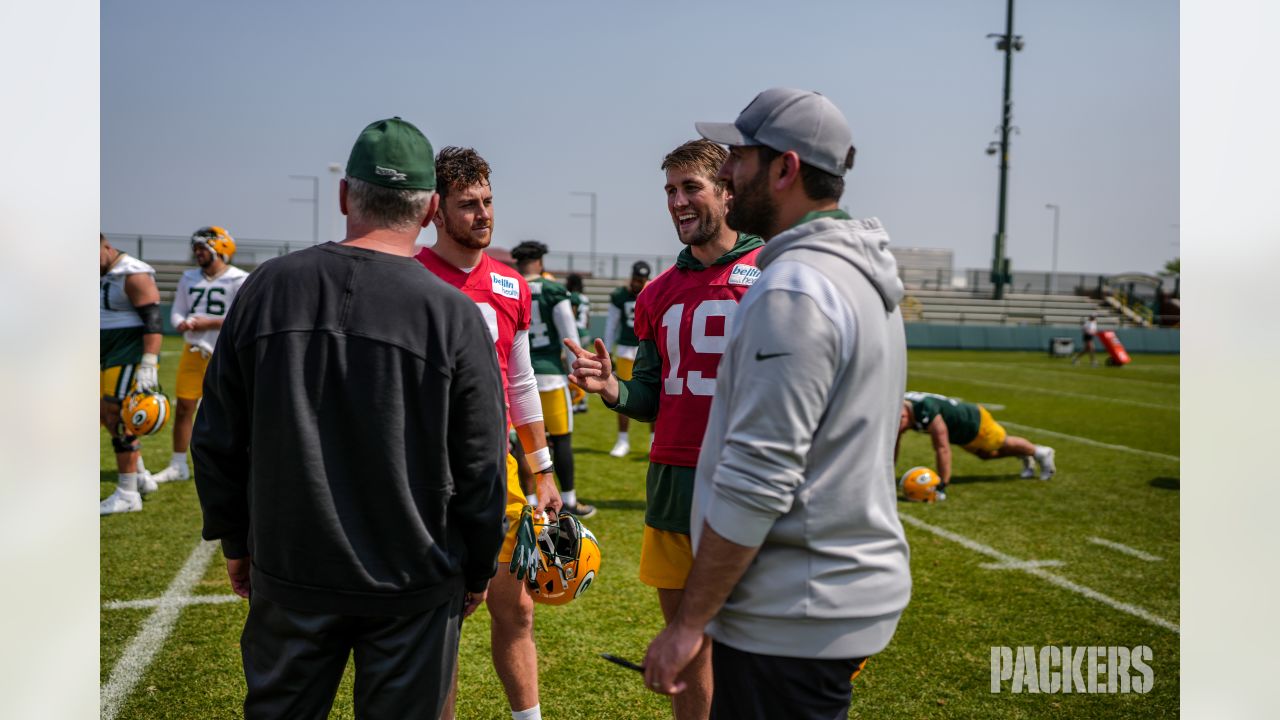 Love center stage at Packers OTA