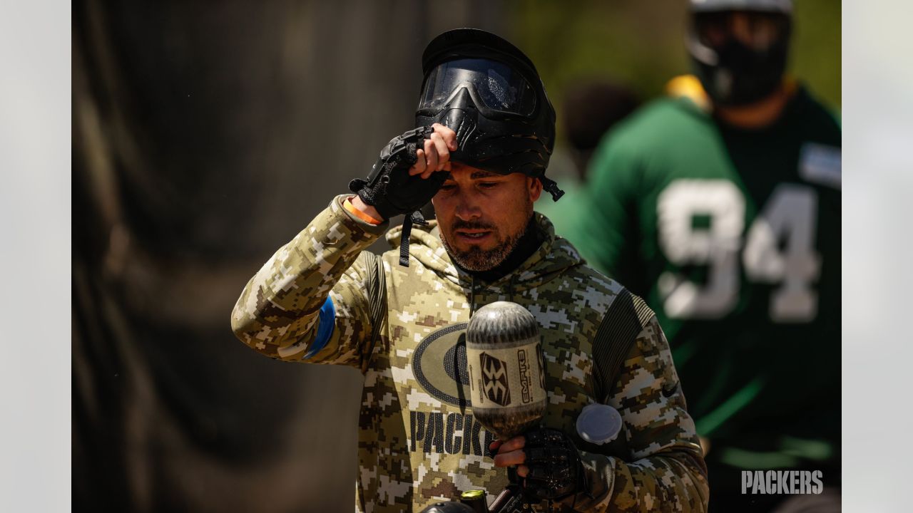 PHOTOS: Packers Players Look Like Gladiators In Latest Paintball Match