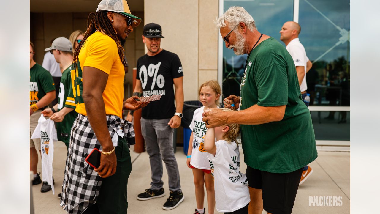 Packers Road Trip: Hudson welcomes alumni on Day 2