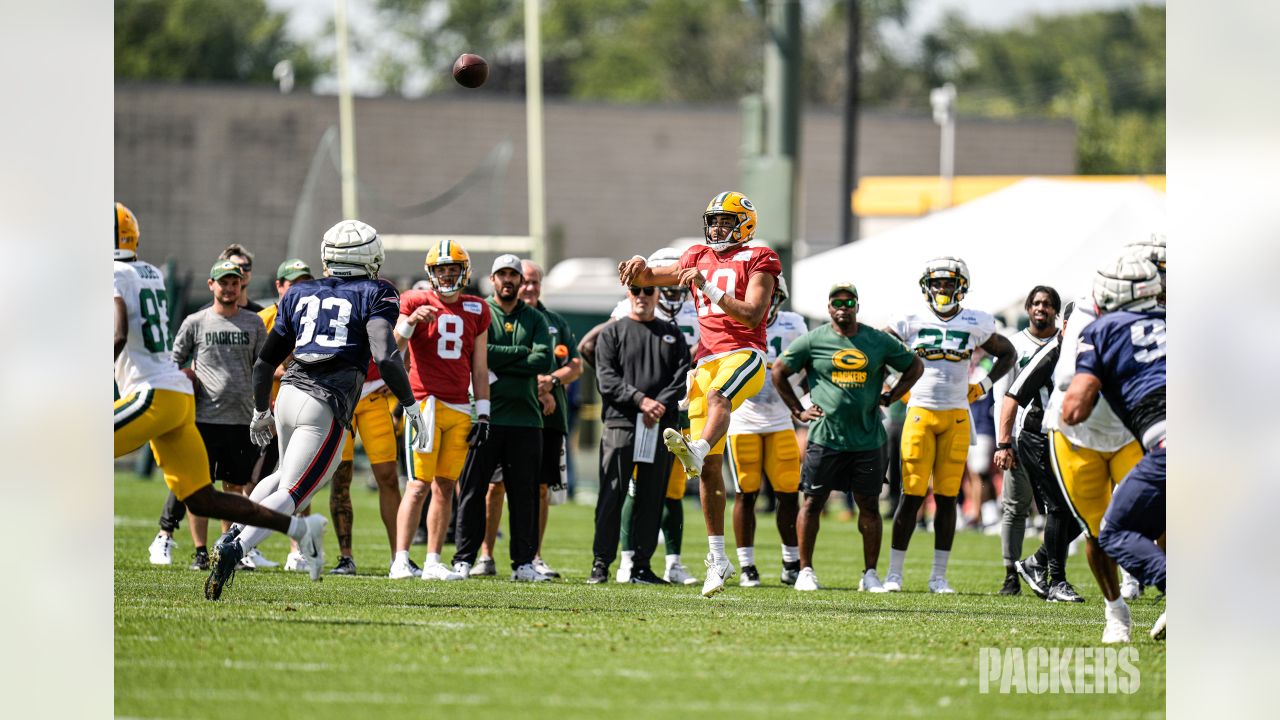 Patriots-Packers joint practice scraps spill onto game field