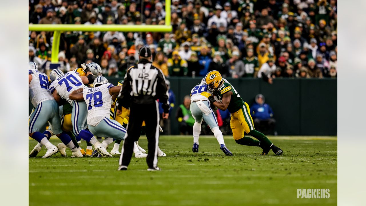 Matt LaFleur hands out game ball in postgame speech after win over Cowboys