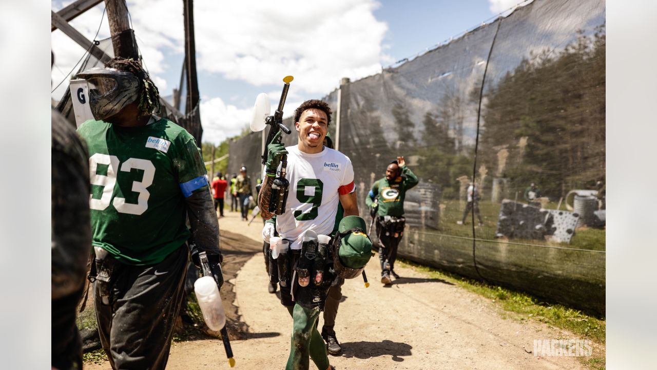 PHOTOS: Packers Players Look Like Gladiators In Latest Paintball Match