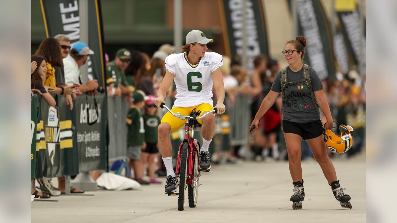 NFL Auction  Crucial Catch - Mason Crosby Game Used Packers Jersey - MNF  10/14/19 - Mason Kicked the Game Winning FG while wearing this jersey