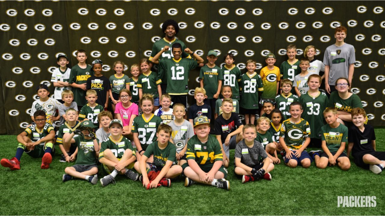 Having a blast at the Junior Power - Green Bay Packers