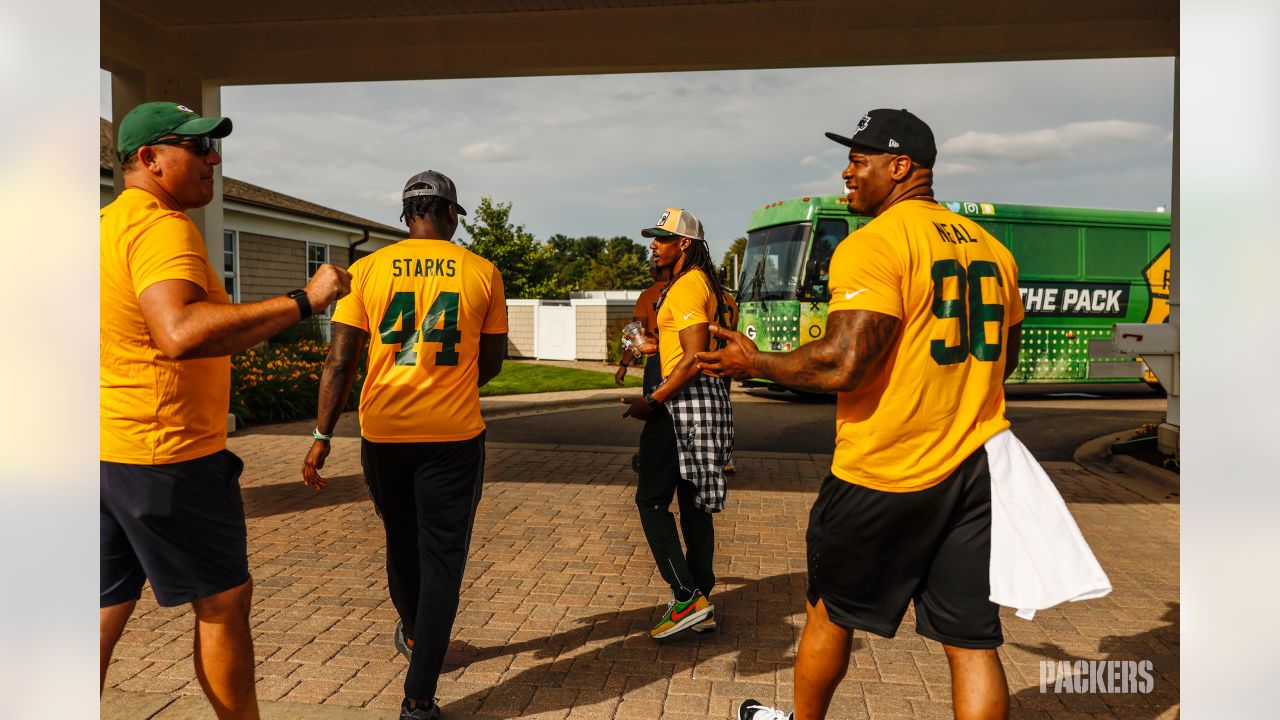 Green Bay Packers on X: The #PackersRoadTrip rolled into Hudson High  School to show support at their athletic fundraiser. 