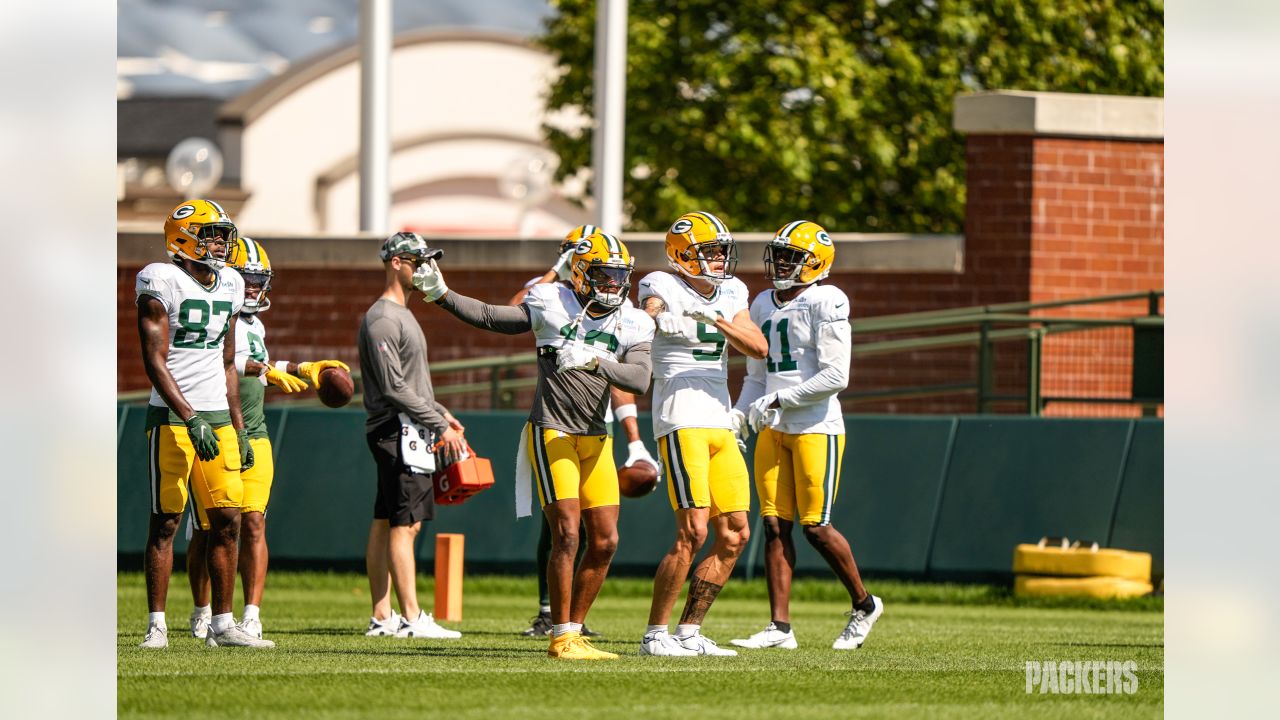 Packers QB Aaron Rodgers describes 'best practice of camp'