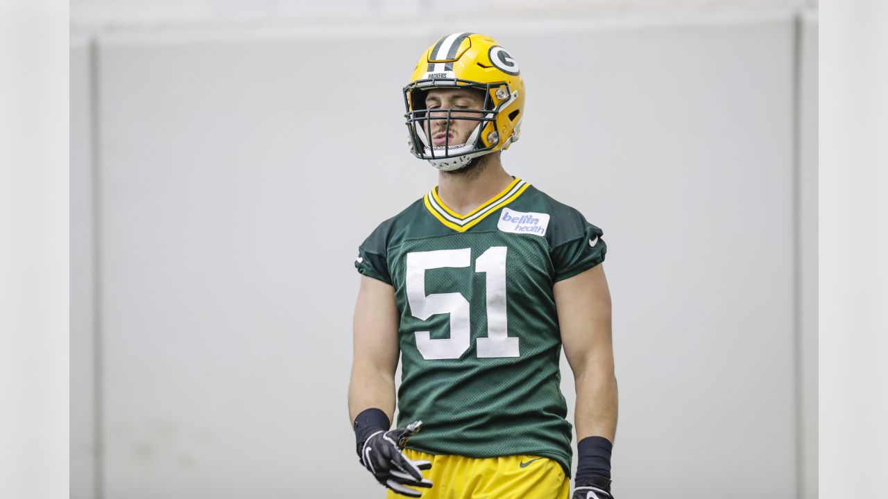 Packers LB Oren Burks rebuilds strength, adds weight entering training camp