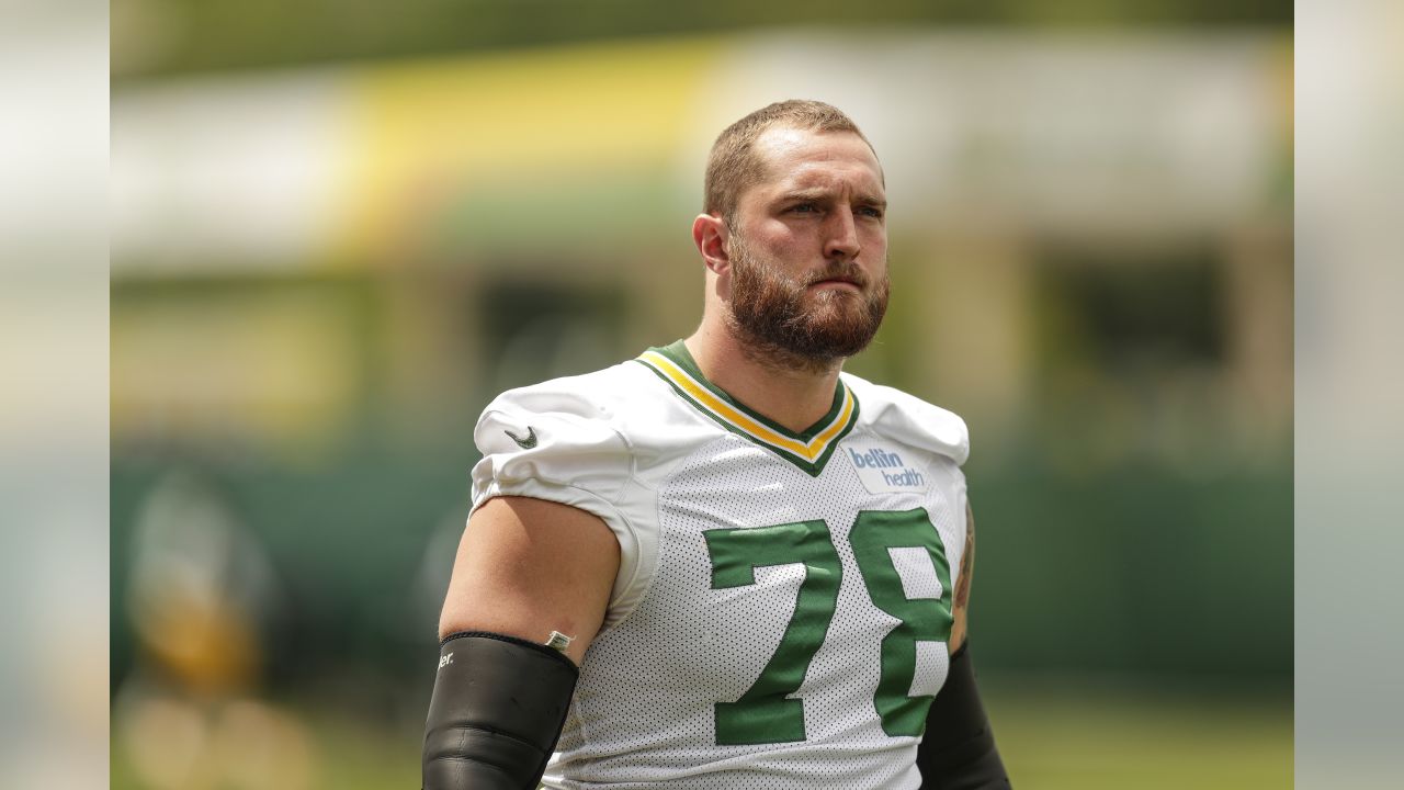 Green Bay Packers Lane Taylor participates in an NFL football practice  Tuesday May 23, 2017, in Green Bay, Wis. (AP Photo/Matt Ludtke Stock Photo  - Alamy