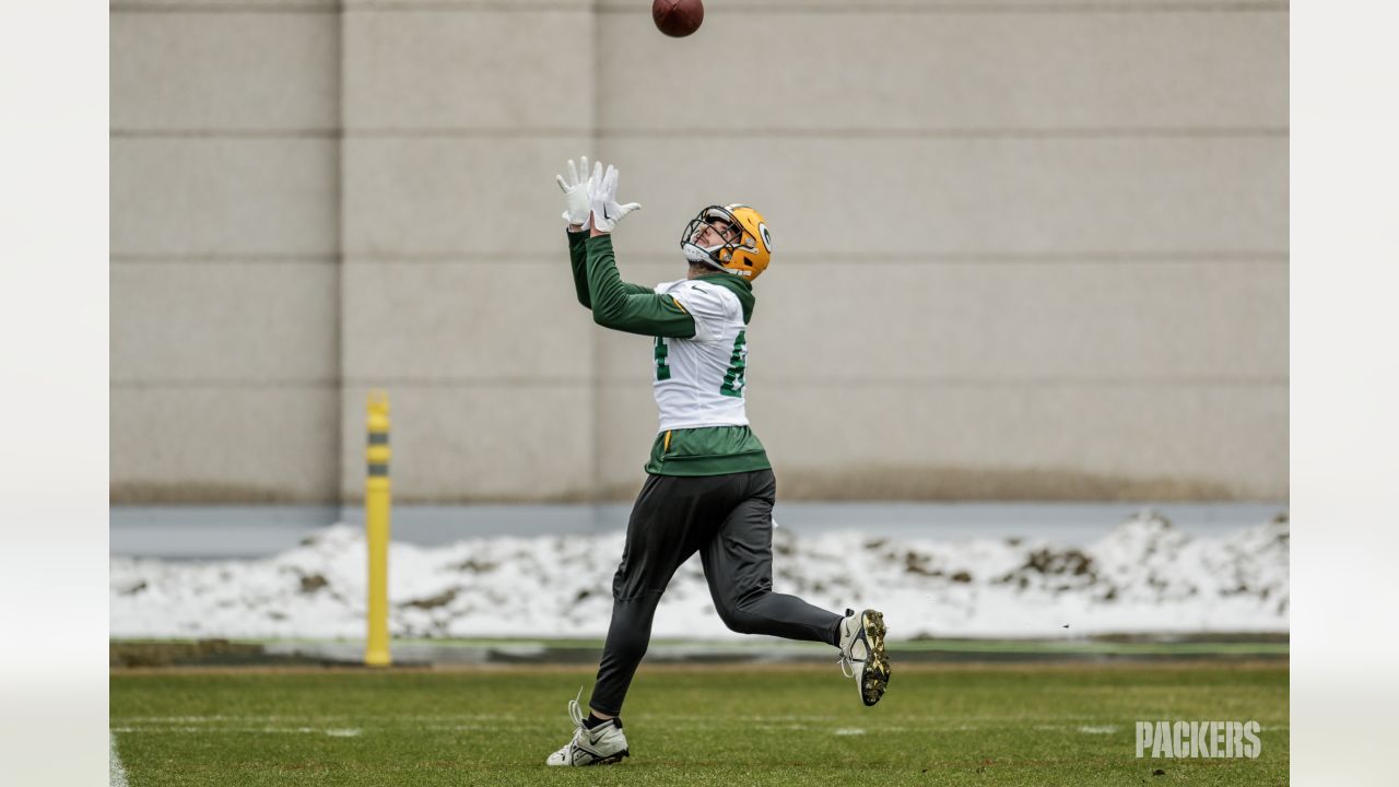 AJ Dillon Conducts the Packers Orchestra after Touchdown Run