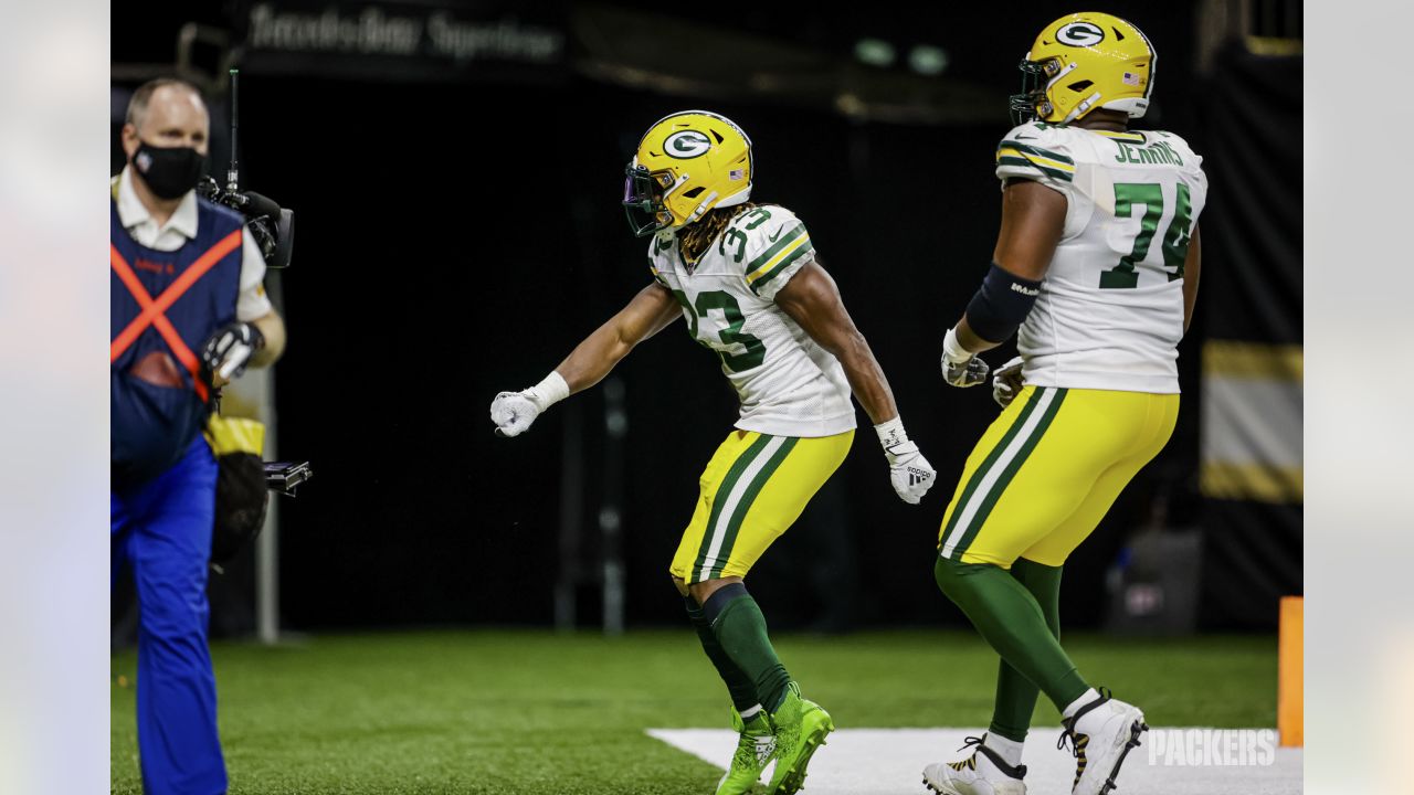 Packers RB Aaron Jones is playing great; It's time to run him - Acme  Packing Company