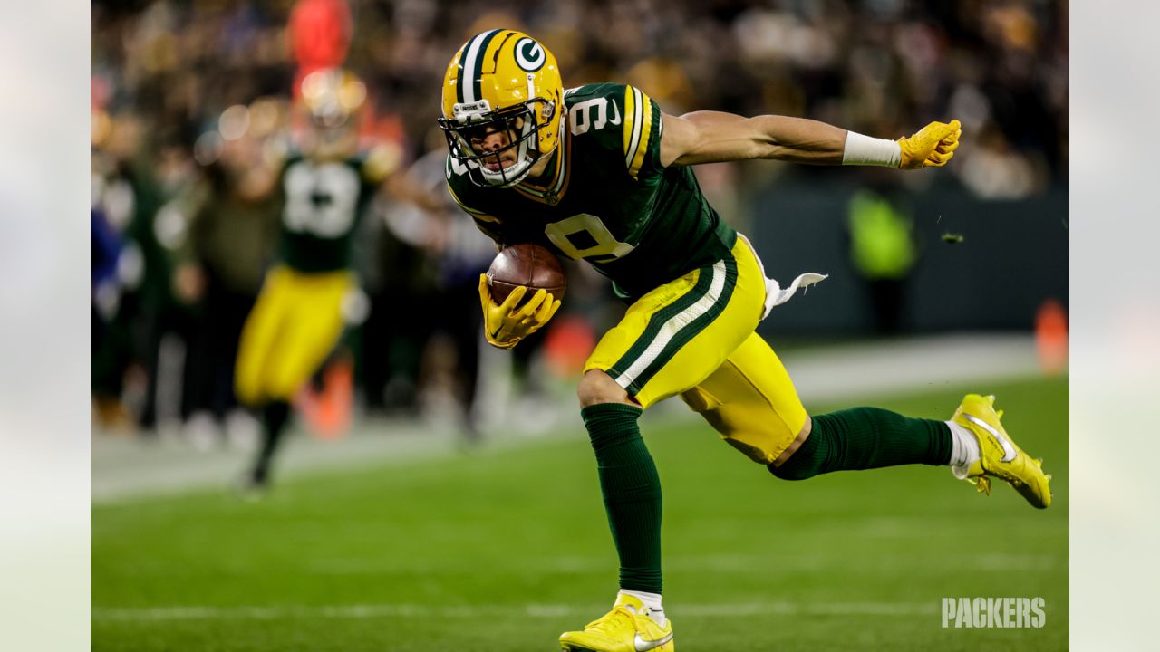 Green Bay Packers safety Rudy Ford (20) in action during the second half of  an NFL football game against the Washington Commanders, Sunday, Oct. 23,  2022, in Landover, Md. (AP Photo/Patrick Semansky