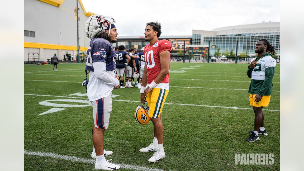 Patriots-Packers joint practice scraps spill onto game field – Boston Herald