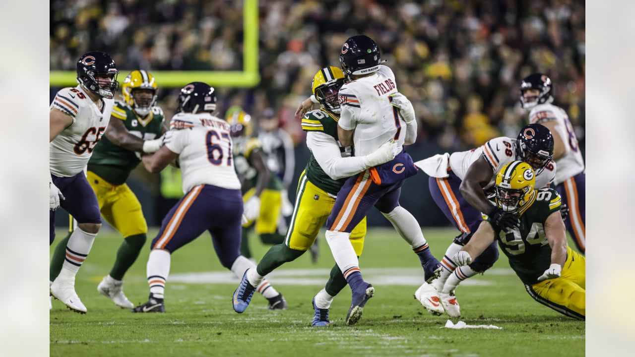 Leading at the half, Bears lose 45-30 to Green Bay Packers in primetime