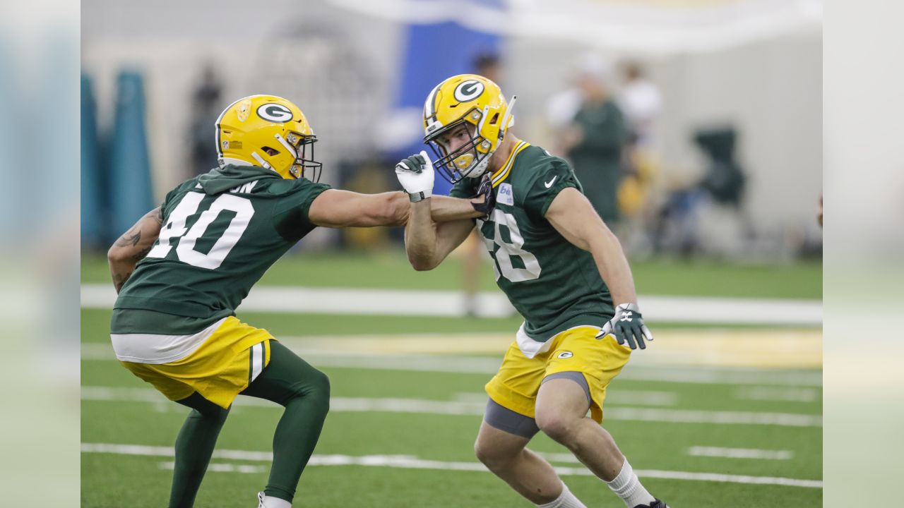 Oren Burks already eager for second season with Packers