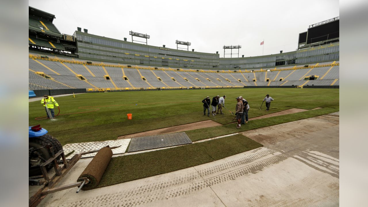 New turf ready to welcome Packers into 2018 season