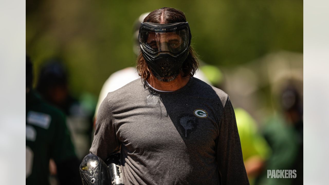 PHOTOS: Packers Players Look Like Gladiators In Latest Paintball Match