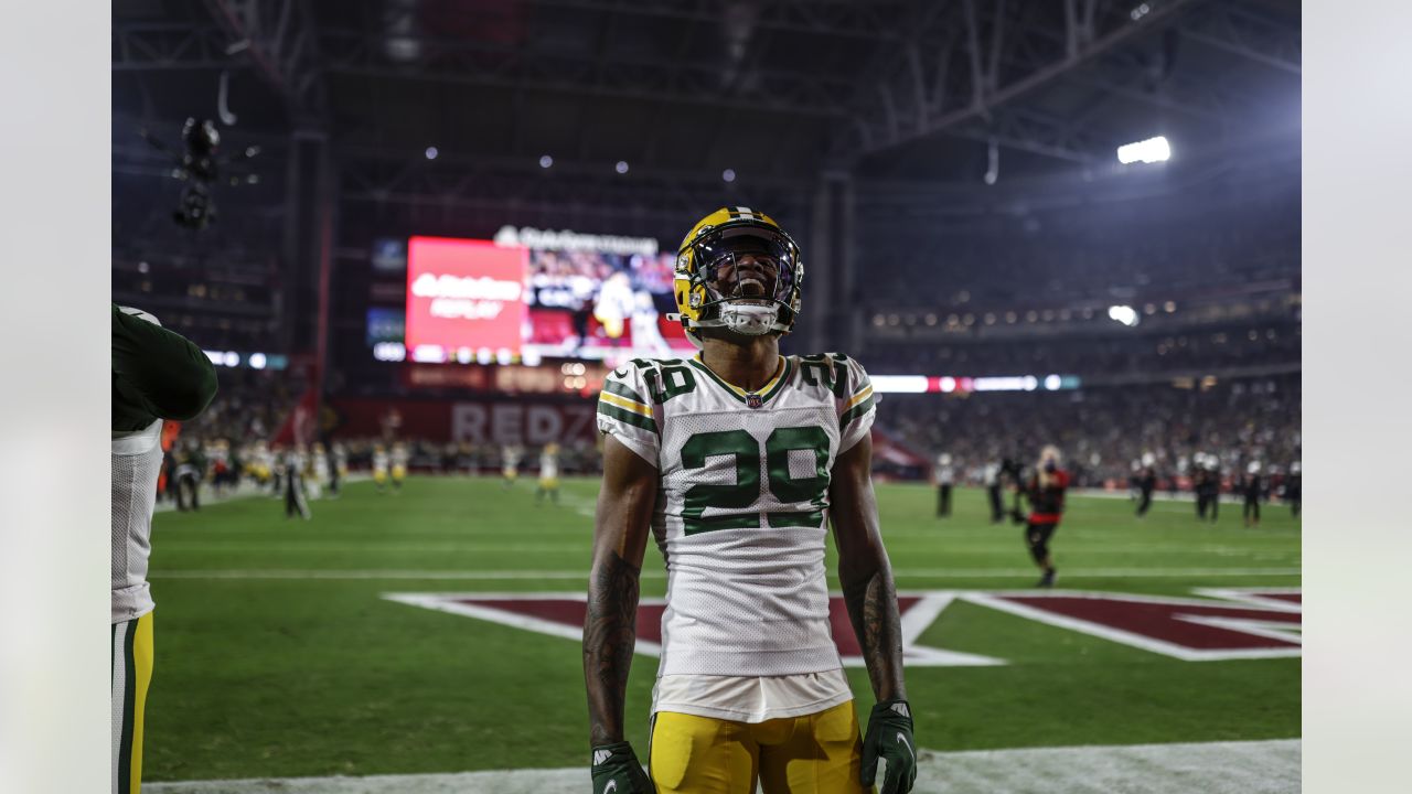 Packers stun cardinals, Rasul Douglas INT, Packers 7-1