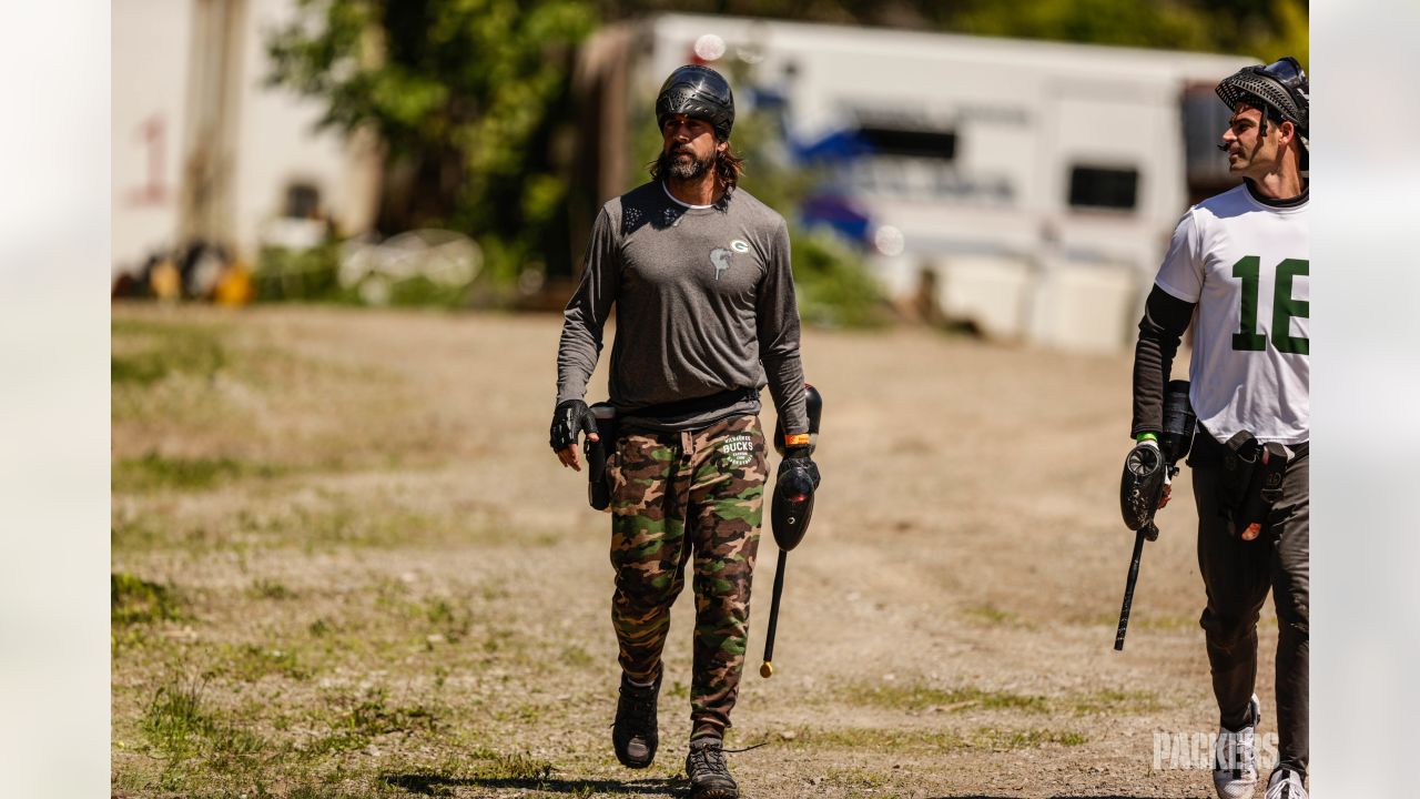 PHOTOS: Packers Players Look Like Gladiators In Latest Paintball Match