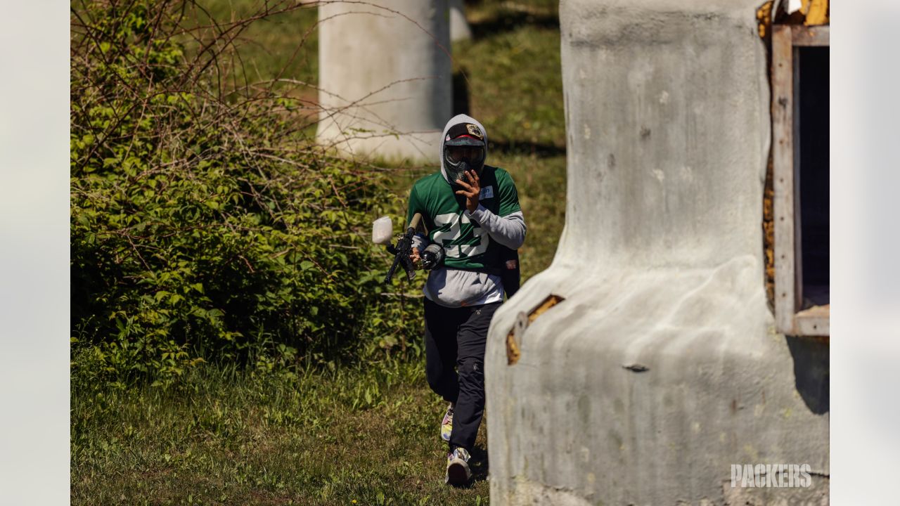 Packers focus on team-building, play paintball