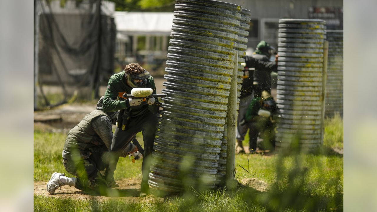 Packers focus on team-building, play paintball