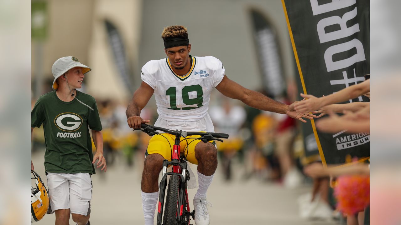 This summer gave Mason Crosby two more reasons to ride