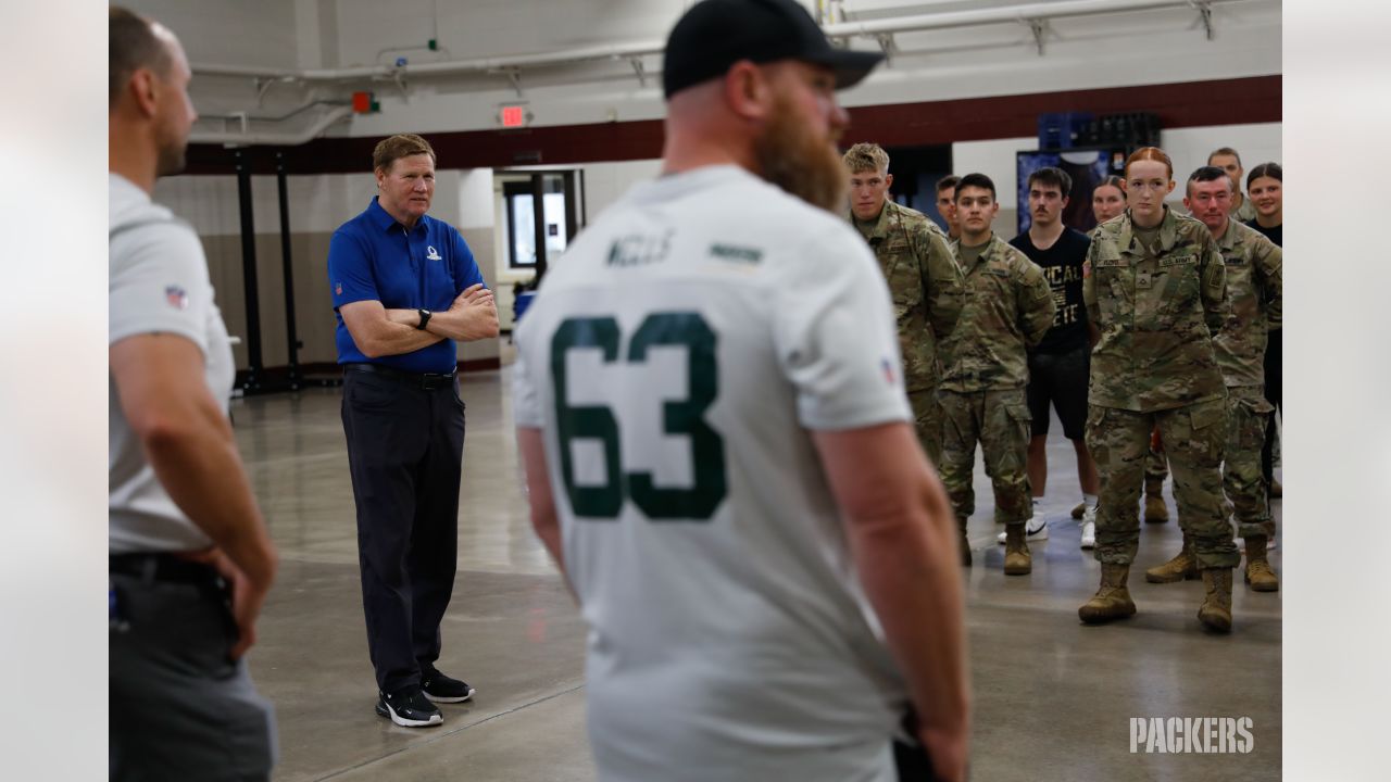 DVIDS - Images - Green Bay Packers visit Wisconsin National Guard Challenge  Academy Oct. 18, 2022 [Image 5 of 6]