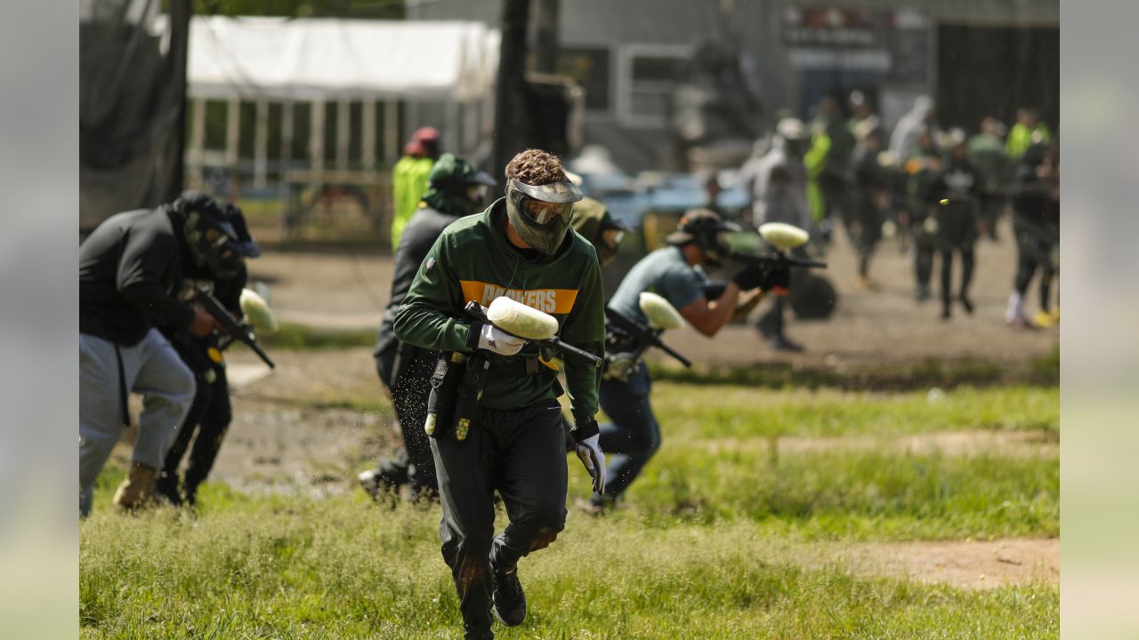 Packers focus on team-building, play paintball