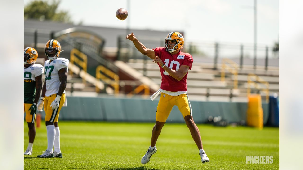 Packers QB Aaron Rodgers describes 'best practice of camp'