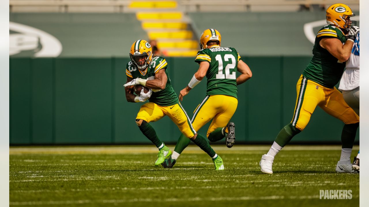 Oct 6, 2019: Green Bay Packers defensive back Chandon Sullivan #39  celebrates a turnover in the third quarter during an NFL game between the Green  Bay Packers and the Dallas Cowboys at